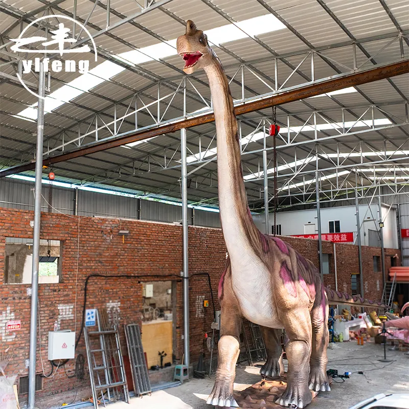 Jurassic Dinosaur Park Giant Brachiosaurus Animatronic Dinosaur model 5m Tall