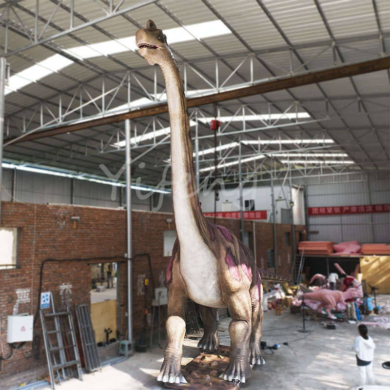 Jurassic Dinosaur Park Giant Brachiosaurus Animatronic Dinosaur model 5m Tall