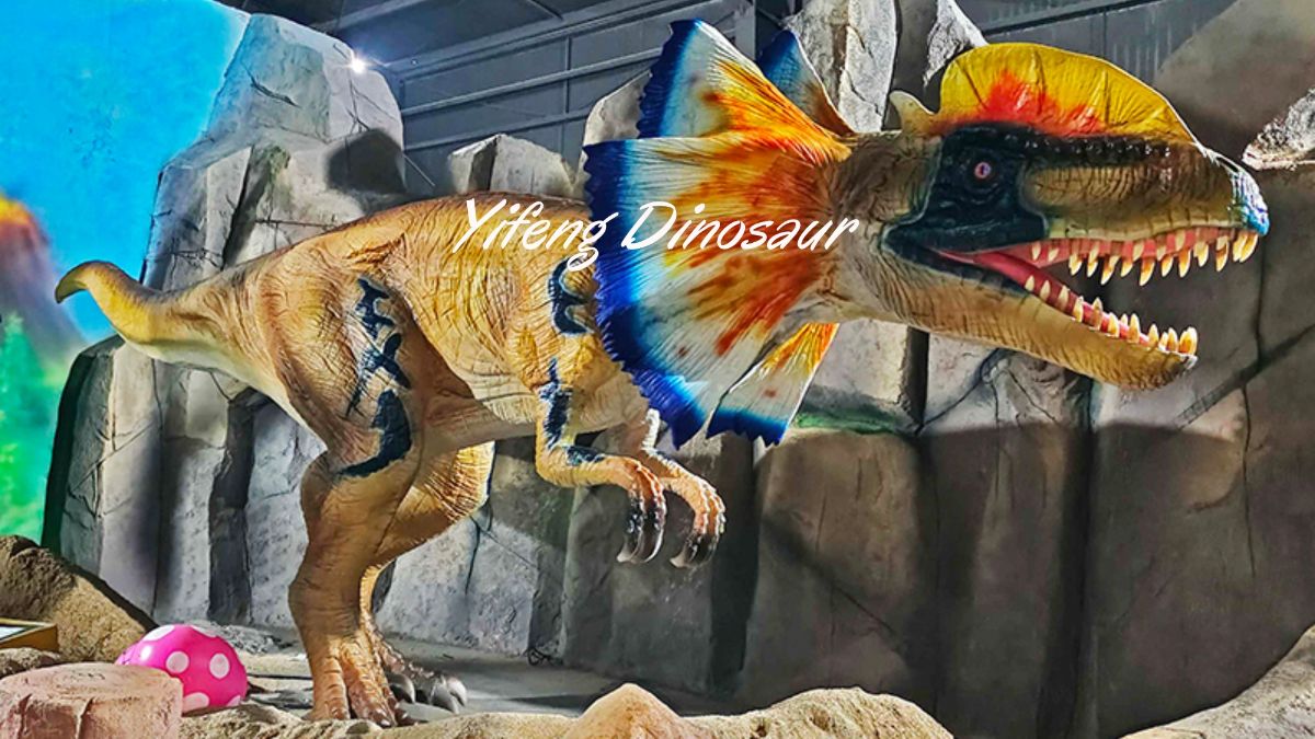 Large Size Realistic Living Robotic Dinosaur Animatronic for Parks